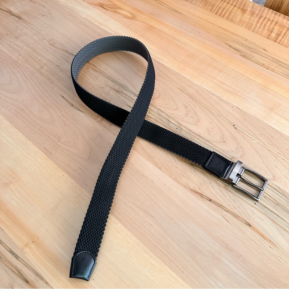 NEW Tommy Bahama braided black belt